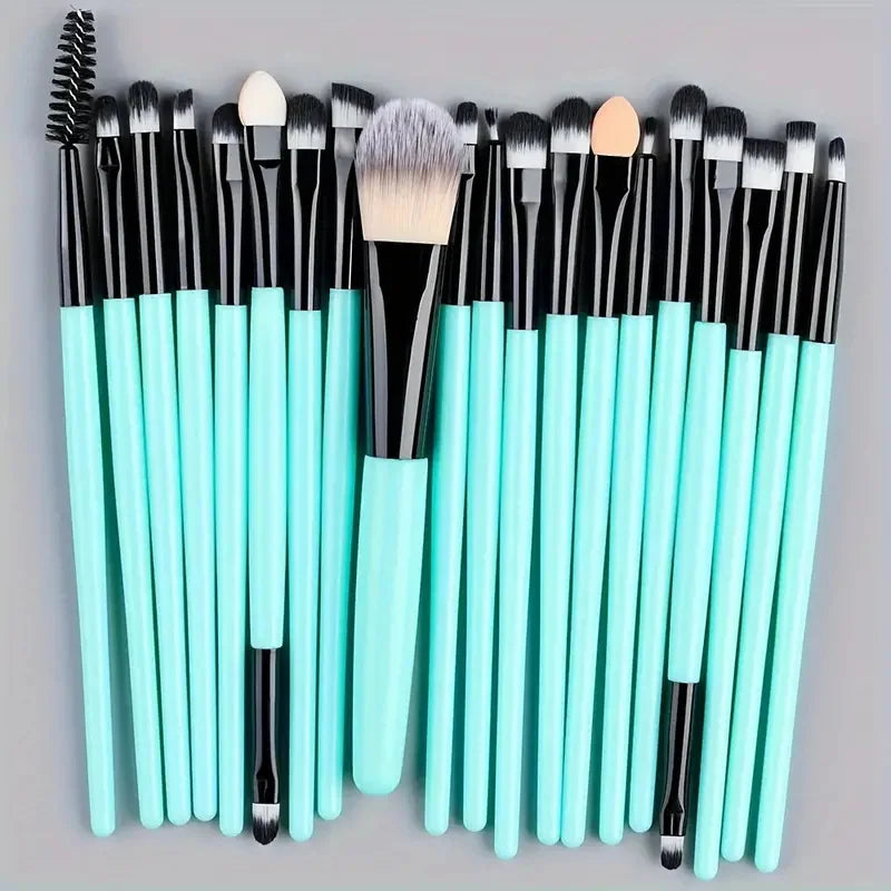 Makeup Brushes Set Premium Synthetic Kabuki Foundation Concealers Powder Blush Blending Face Eye Shadows Brush Set
