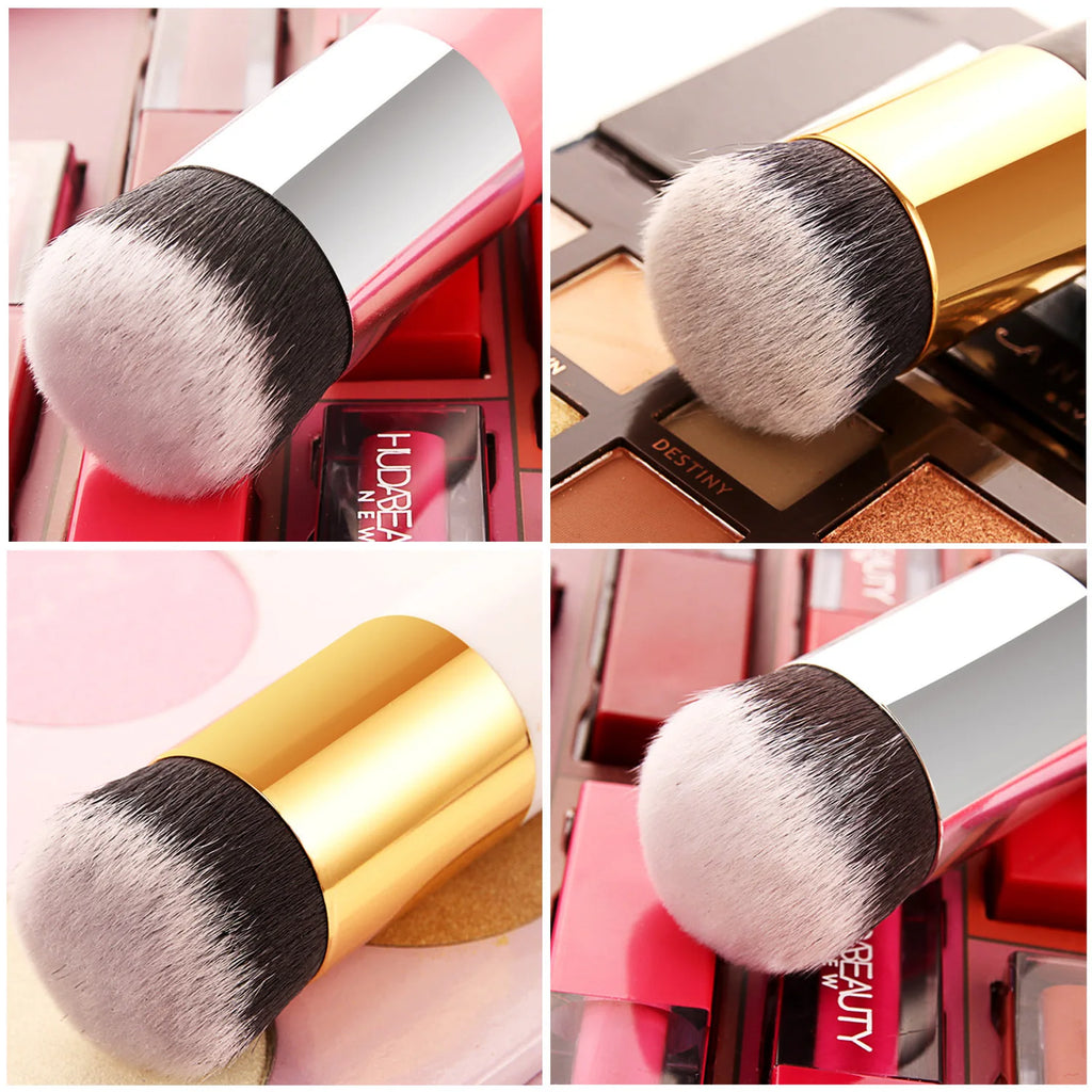 1Pcs New Chubby Pier Foundation Brush Flat Cream Makeup Brushes Professional Cosmetic Make-up Brush