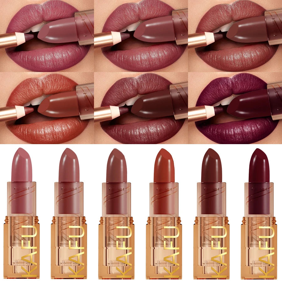 14-color matte lipstick,non-fading,long-lasting velvet finish,smooth matte lip makeup lip tint cosmetic for women gift lipgloss