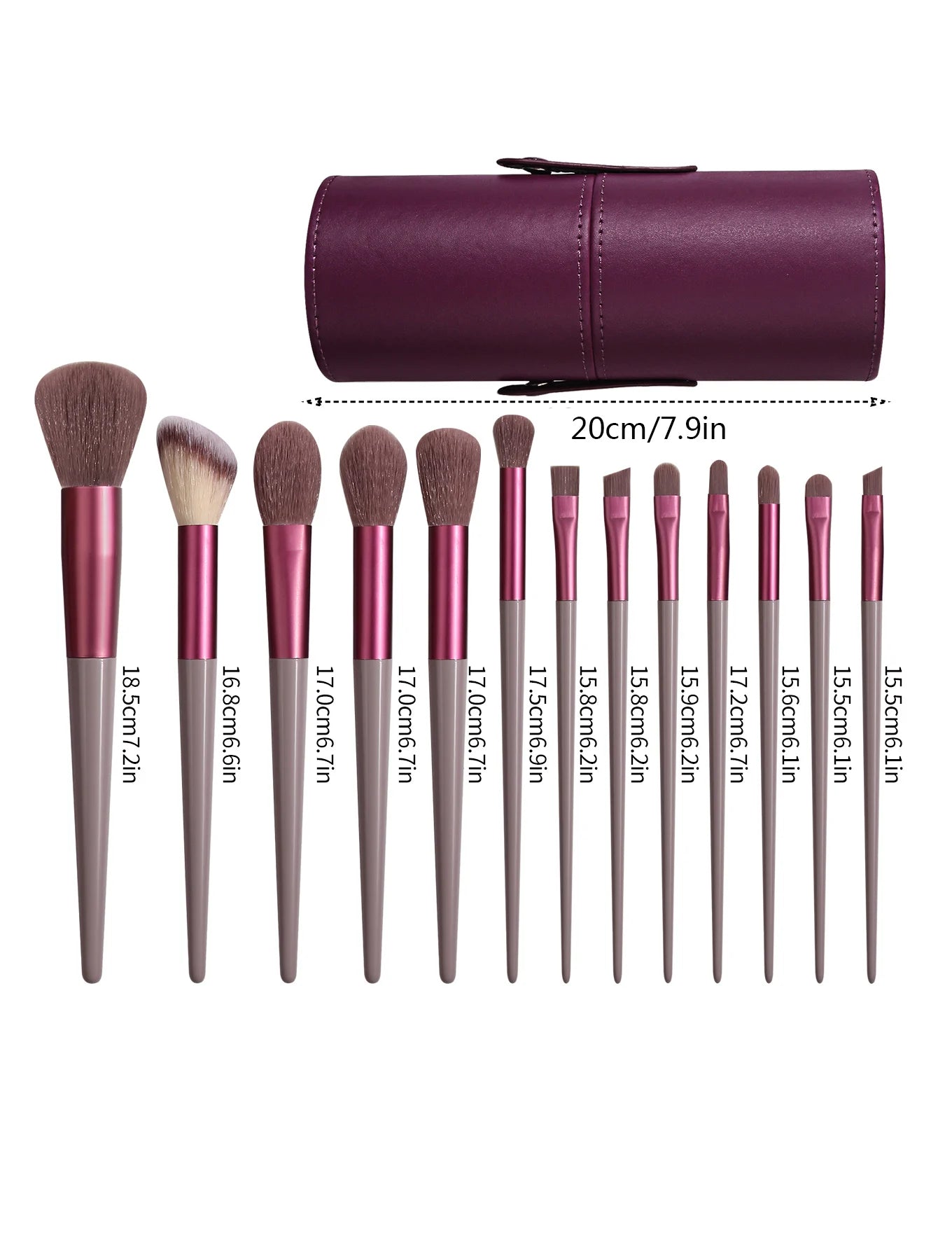 13PCS Professional Makeup Brushes Set Soft Fluffy Foundation Eyeshadow Concealer Blending Blush Brush Kabuki Women Beauty Tool