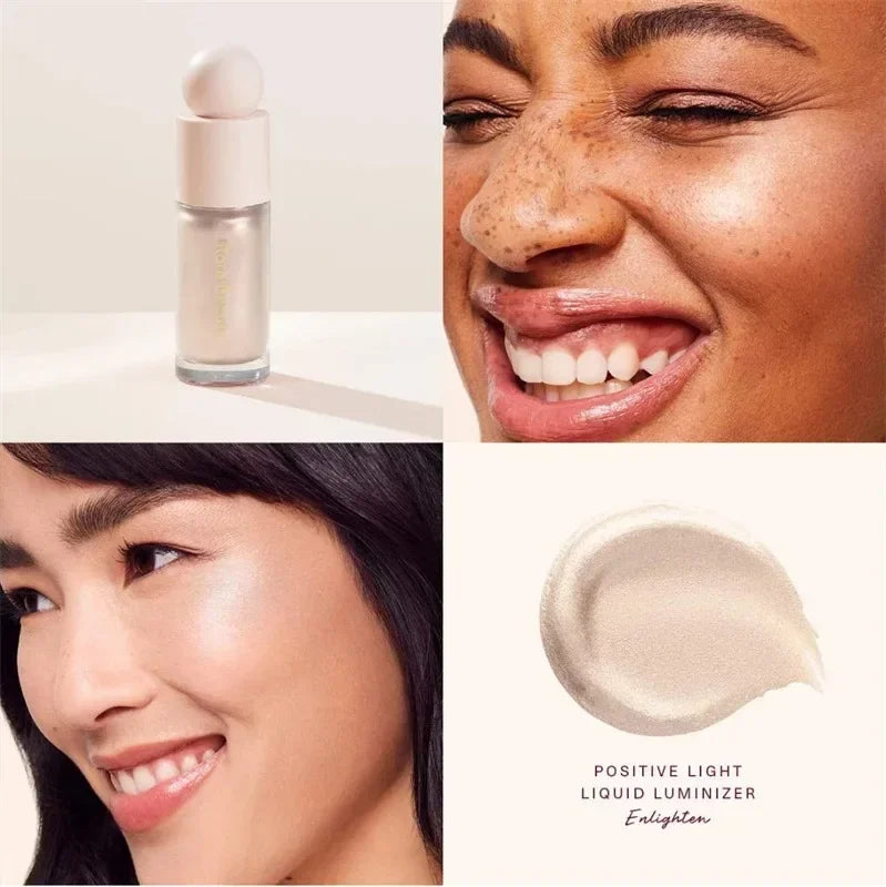 2025 New Face Liquid Highlighter Bronzer Contouring Cream Highlight Shimmer Shine High Lighter Illuminator Easy To Apply Makeup