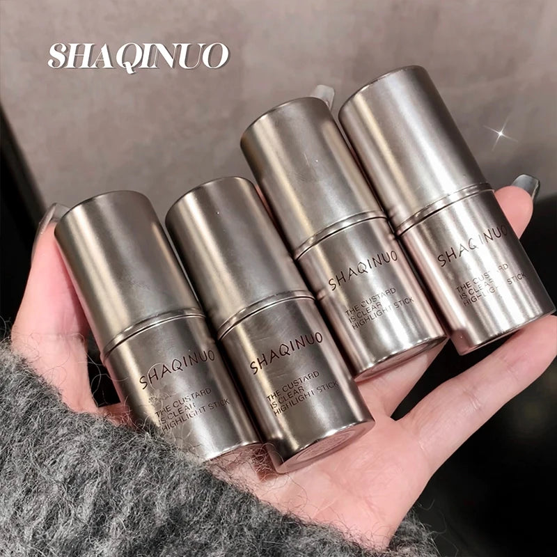 Custard Clear Light Stick Moisturizing Gloss Creamy Muscle Korean Makeup Blush Stick