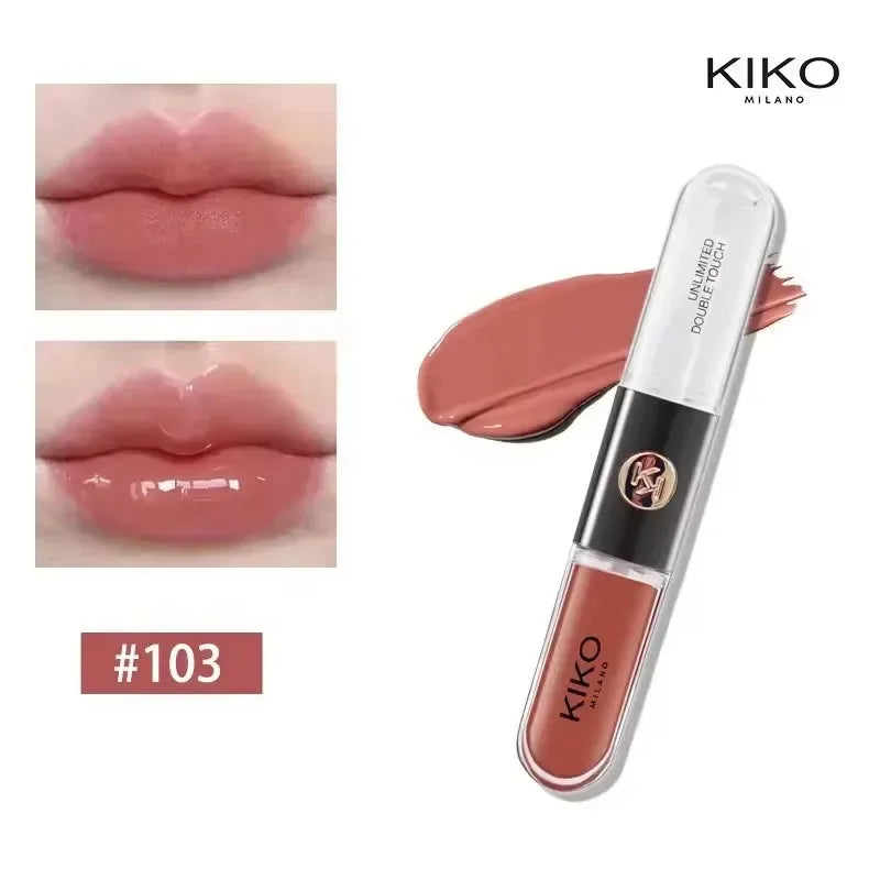 3D Liquid Lip Glaze Transparent Lip Gloss Mirror Lipstick Nourishing Glossy Full Lips Not Fading Milk Tea Bean Paste Makeup