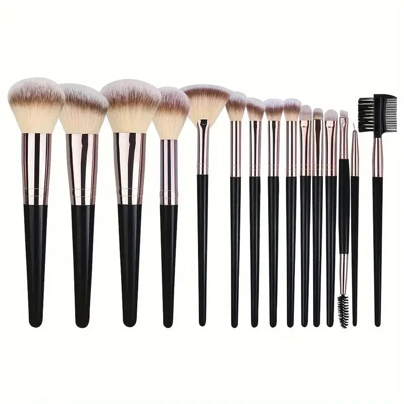 3-20PCS Makeup Brushes Set Soft Fluffy Eyeshadow Foundation Concealer Blending Blush Brush Kabuki Professional Women Beauty Tool