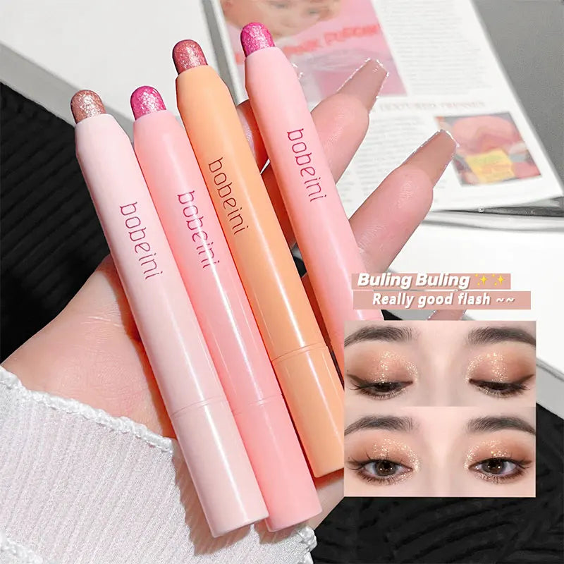 Teardrop Starry Sky Under-eye Shadow Pencil, Non-smudging Pearl Shimmer Contouring Eye Shadow Pencil, Highlighter Stick