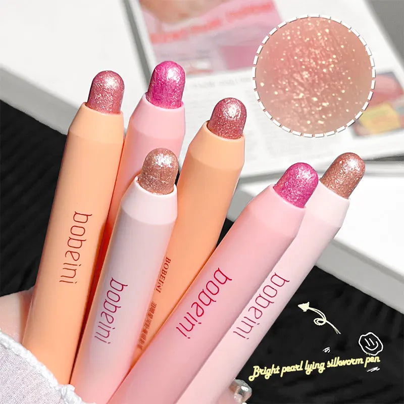 Teardrop Starry Sky Under-eye Shadow Pencil, Non-smudging Pearl Shimmer Contouring Eye Shadow Pencil, Highlighter Stick