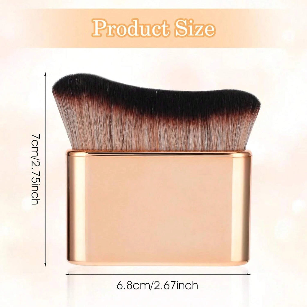 1PC Self Tan Brush Soft Body Makeup Brush Portable Self Tanning Brush Self Tanner Face Brush For Body & Leg Makeup