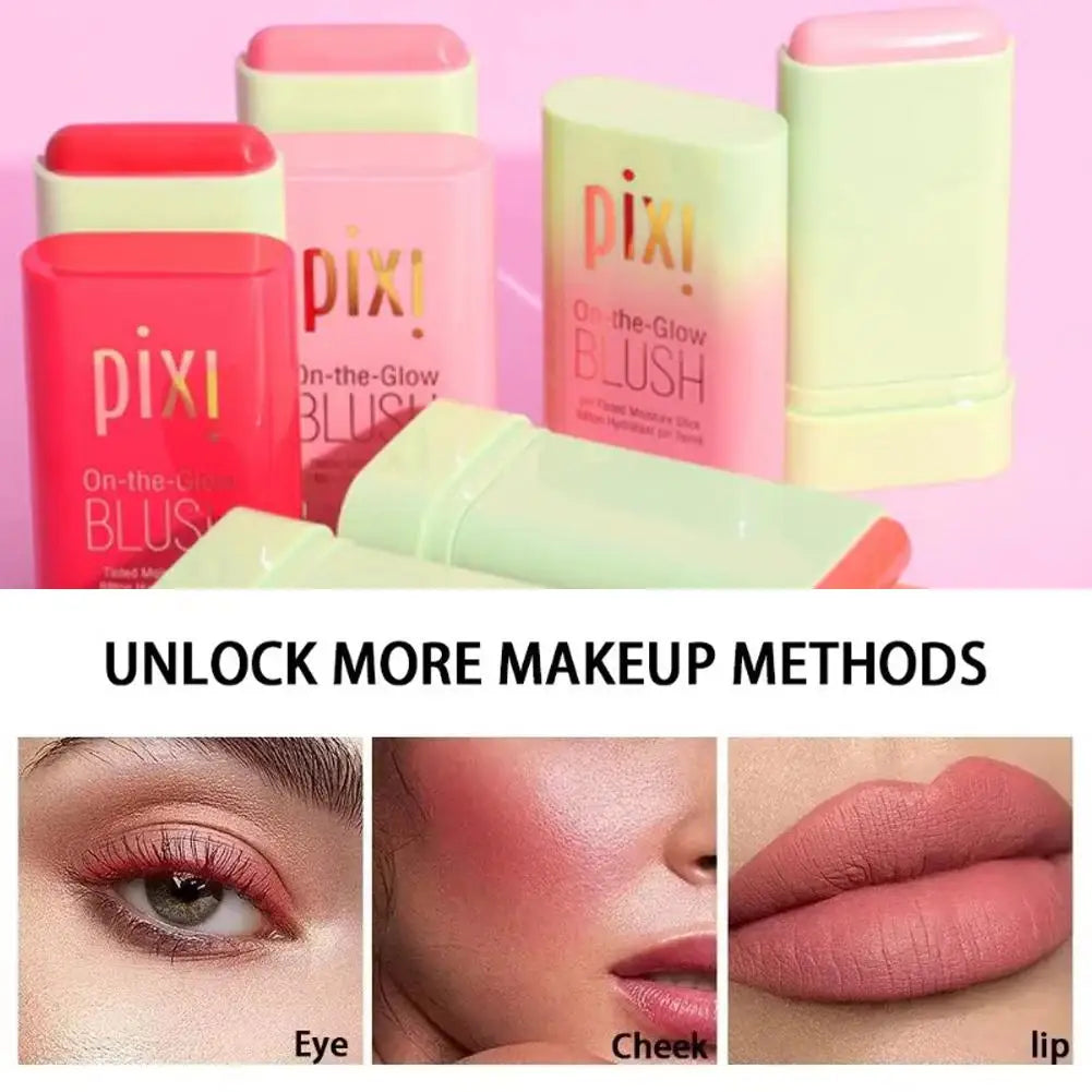 Blush Stick Natural Nude Makeup With Solid Blush Cream Pixi Blush Stick Makeup Skin Care Beauty
