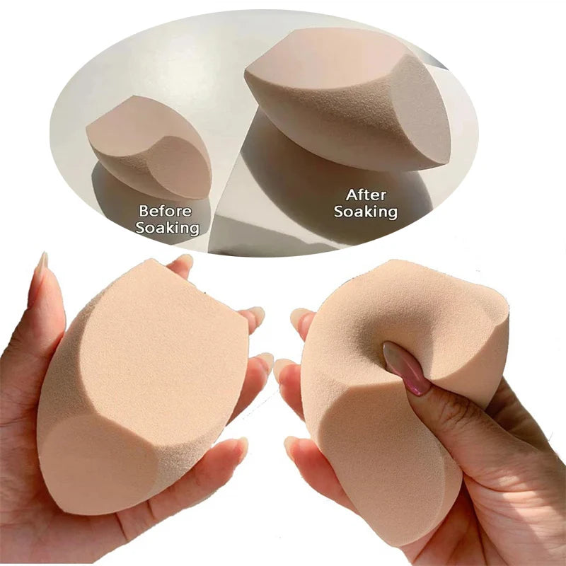 1/2Pcs Extra Large Makeup Sponge Foundation Cosmetic Puff Dual Use Soft Powder Puffs Concealer Beauty Sponge Blender Makeup Puff