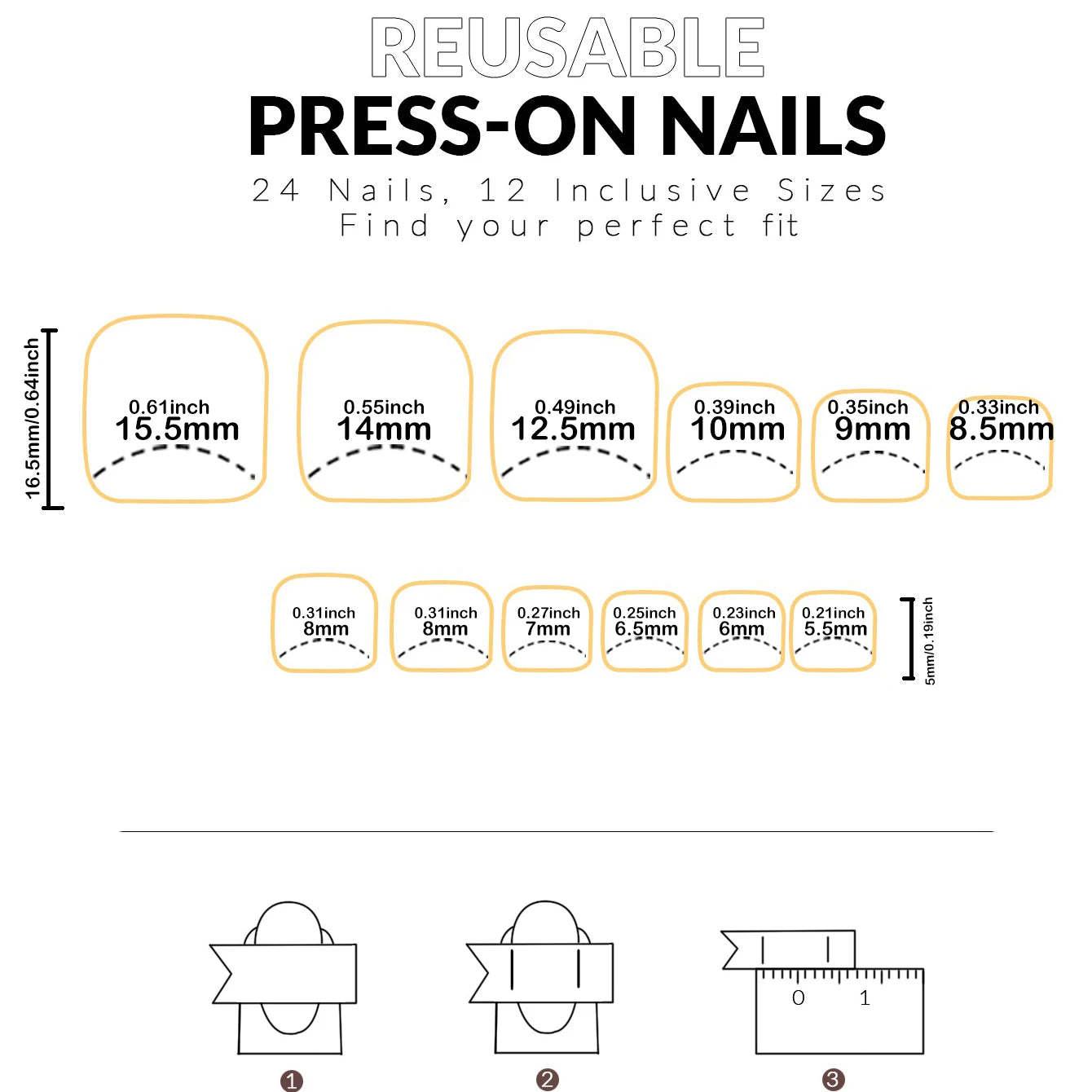 24pcs French Fake Toenails Pink Gradient Full Cover Short Square Toe Nails Foot Nails Tips for Women Girls