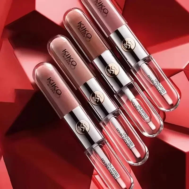3D Liquid Lip Glaze Transparent Lip Gloss Mirror Lipstick Nourishing Glossy Full Lips Not Fading Milk Tea Bean Paste Makeup