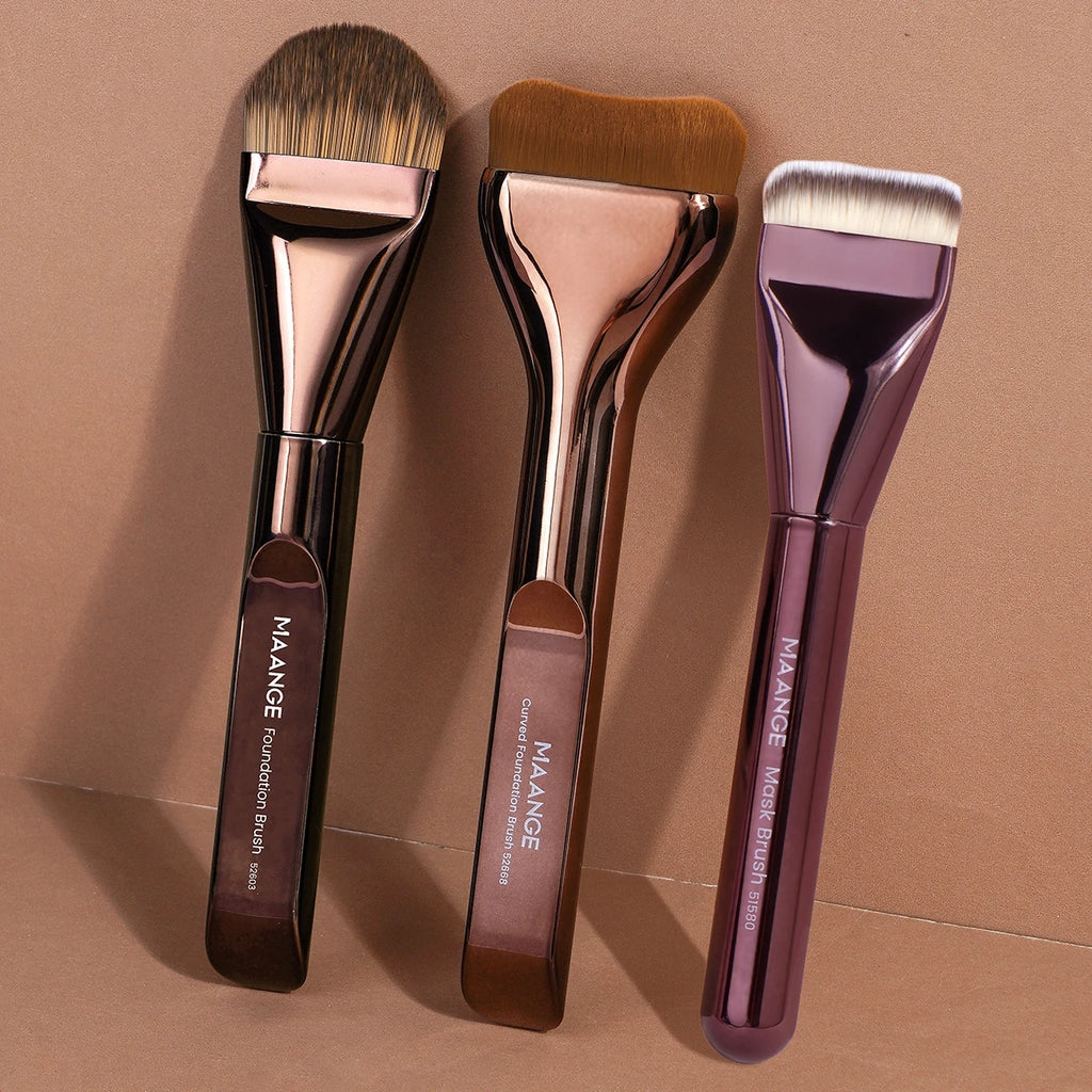 MAANGE Professional Foundation Makeup Brushes Soft Dense Hair for Blending Liquid, Cream Flawless Powder Makeup Beauty Tools