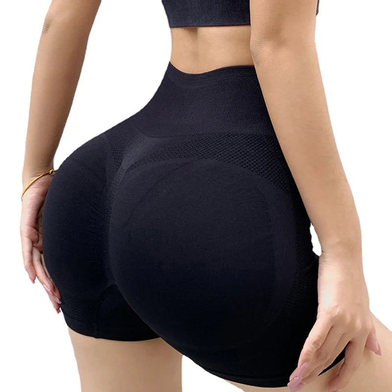 Shorts de sport pour femmes, nouveau short de cyclisme, jogging, fitness, taille haute, effet push-up, short de gym, leggings, vêtements de yoga pour femmes.