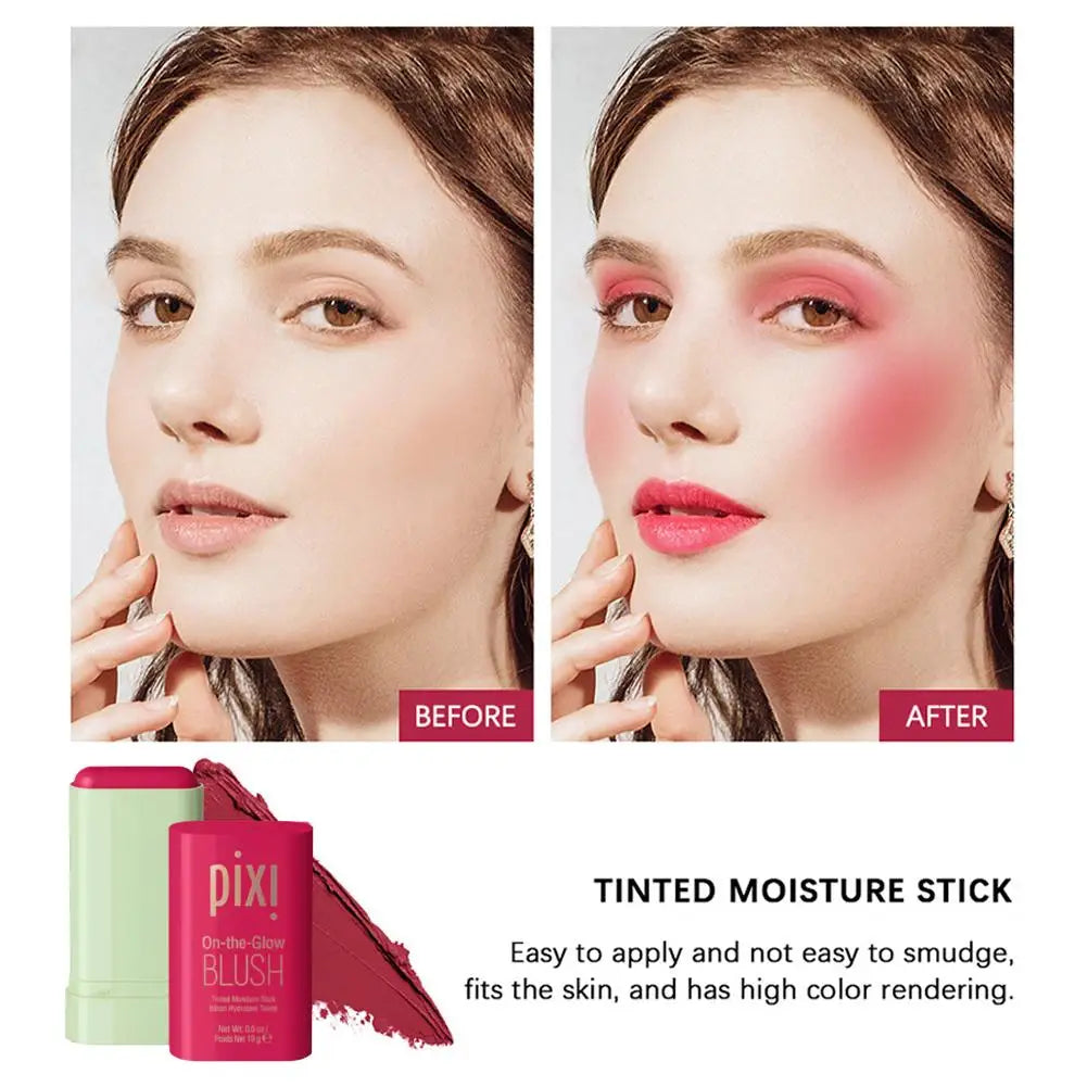 Blush Stick Natural Nude Makeup With Solid Blush Cream Pixi Blush Stick Makeup Skin Care Beauty