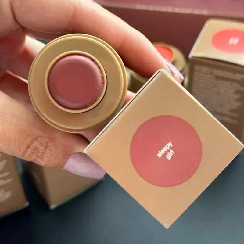 Luxury Brand Pocket Blush Cream Rouge Powder Blusher Advanced Cosmetic Bubble Bag Storage Pillow Zip Bag Lip Gloss Makeup Travel