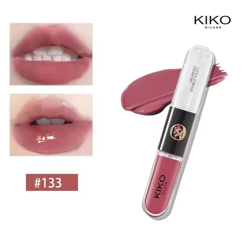 3D Liquid Lip Glaze Transparent Lip Gloss Mirror Lipstick Nourishing Glossy Full Lips Not Fading Milk Tea Bean Paste Makeup