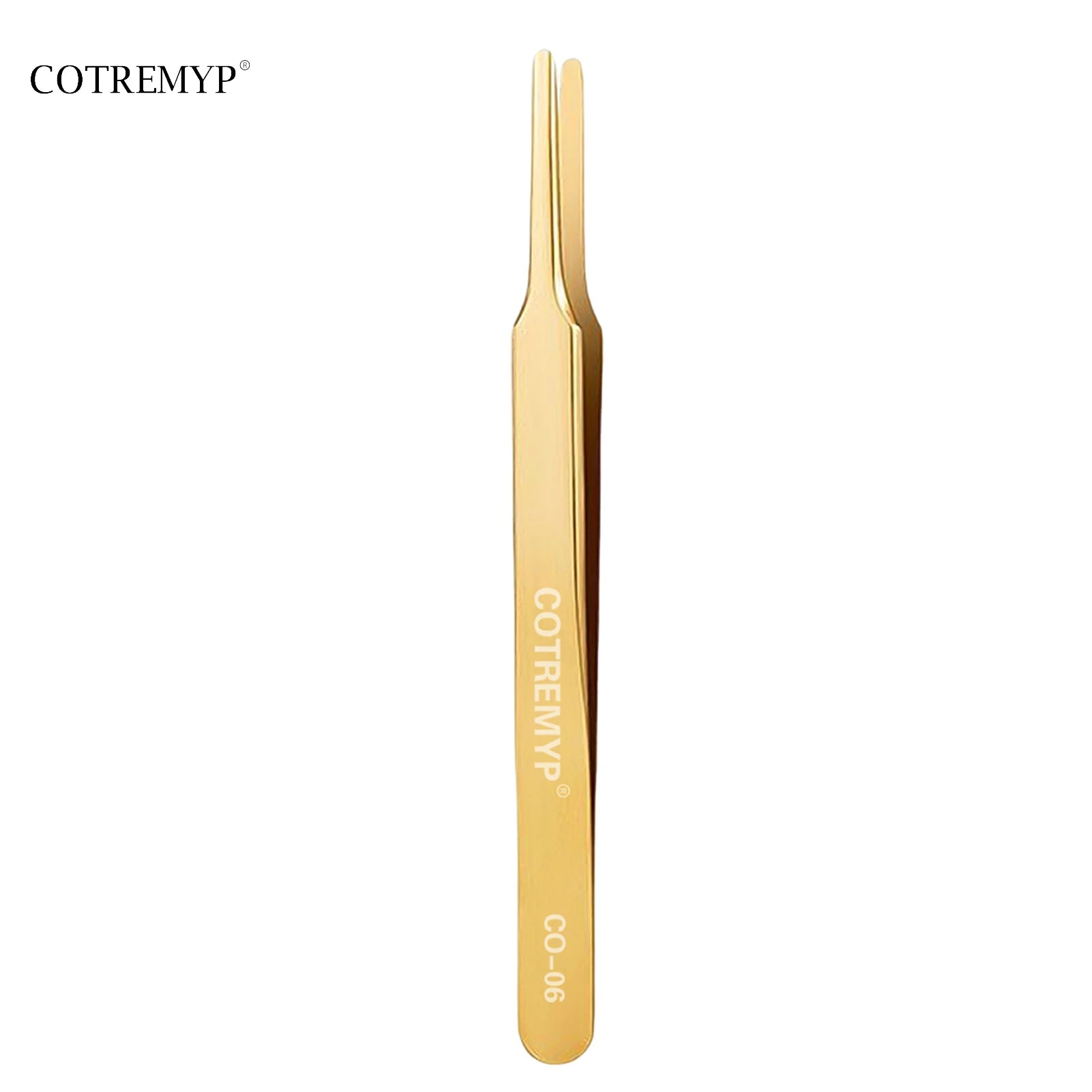 Precision Tweezers For Lashes  DIY Eyelash Extension Applicator Tools Stainless Steel Hair Removal tweezer professional makeup