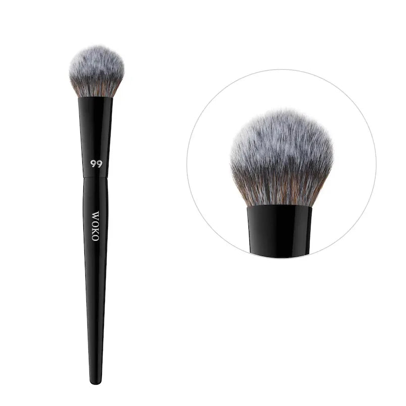 70 Pro Big Foundation Brush Cream Foundation Makeup Brush Chubby Professional Synthetic Hair Face Contour Foundation Makeup Tool