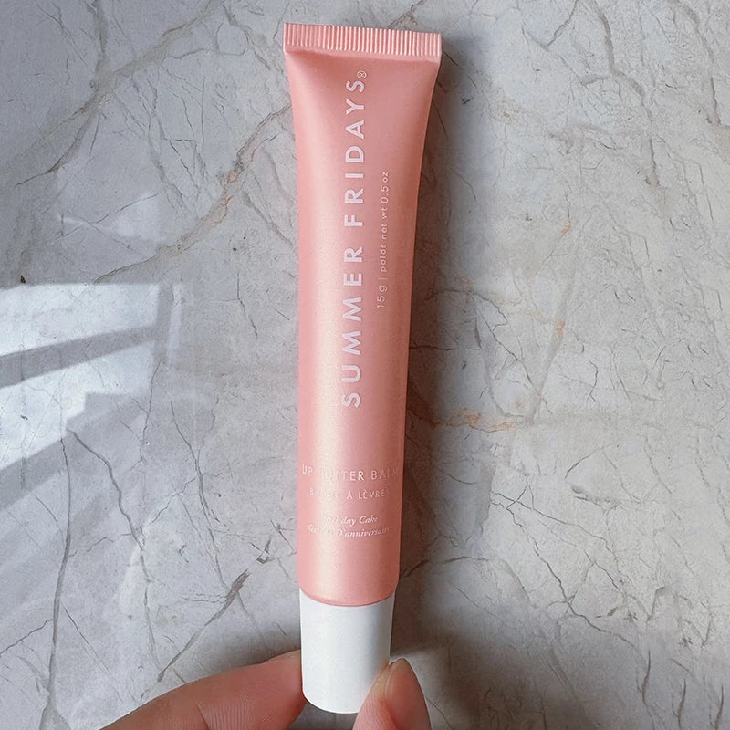 Baume à Lèvres Teinté Vanille Beige "Summer Fridays" – Brillance Miroir et Hydratation Ciblée