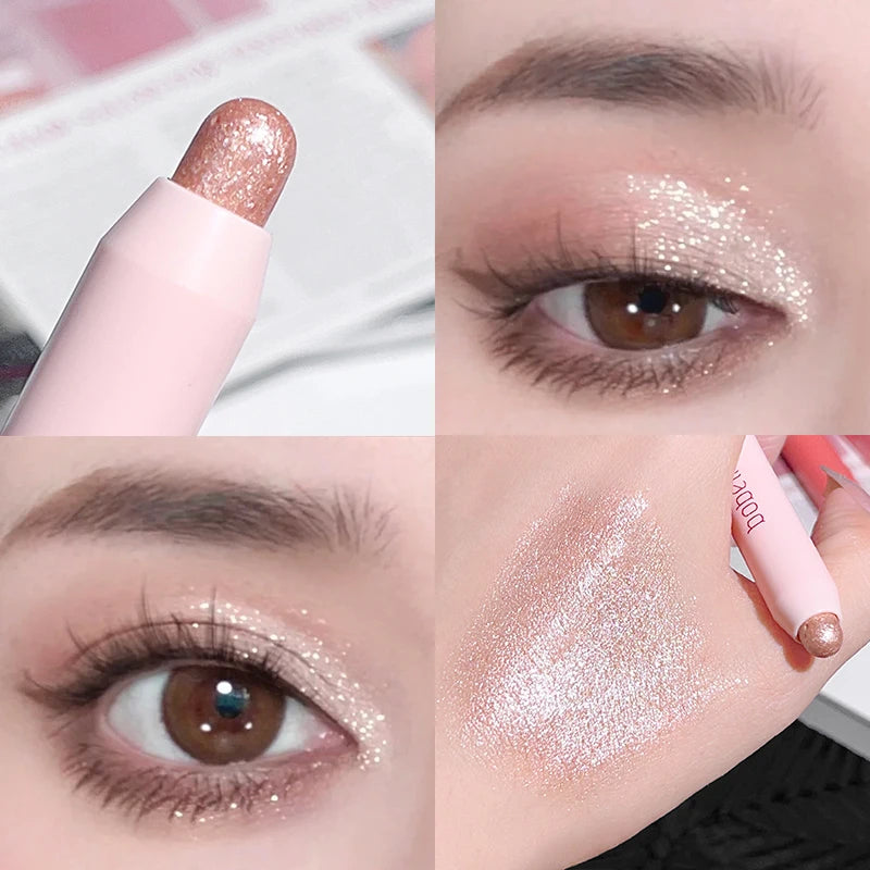 Teardrop Starry Sky Under-eye Shadow Pencil, Non-smudging Pearl Shimmer Contouring Eye Shadow Pencil, Highlighter Stick