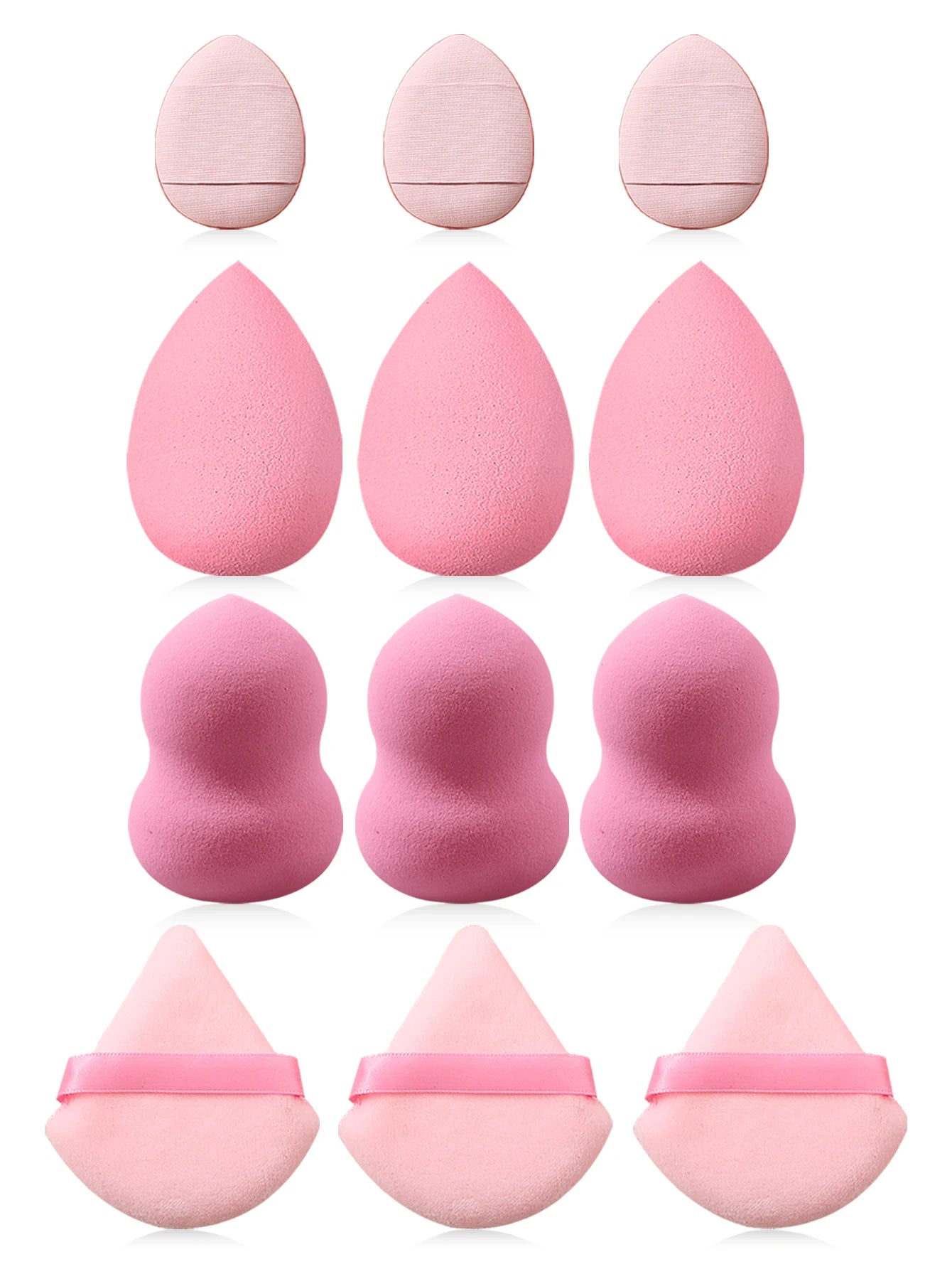 29pcs Tool Kit 13pcs Makeup Brush With 12Pcs Makeup Sponge Set&Face Wash Brush& Headband Wristband Make Up Accessories