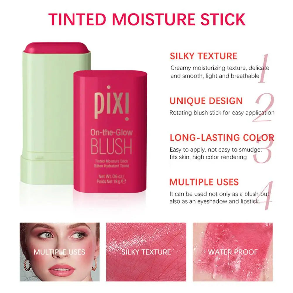 Blush Stick Natural Nude Makeup With Solid Blush Cream Pixi Blush Stick Makeup Skin Care Beauty