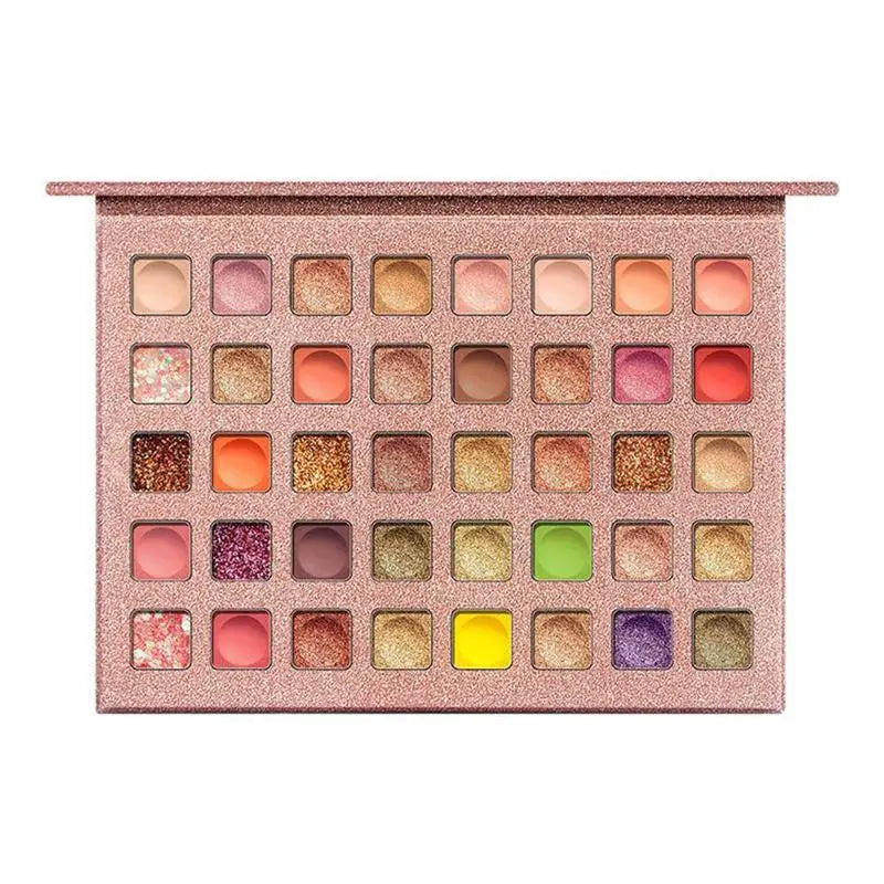 40 Colors Spotlight Eyeshadow Palette Shimmer Painting Galaxy Eyeshadow Kit Matte Pigmented Payoff Eye Shadow Powder Makeup
